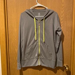 Vintage Gray Zumba Sweatshirt Size Medium